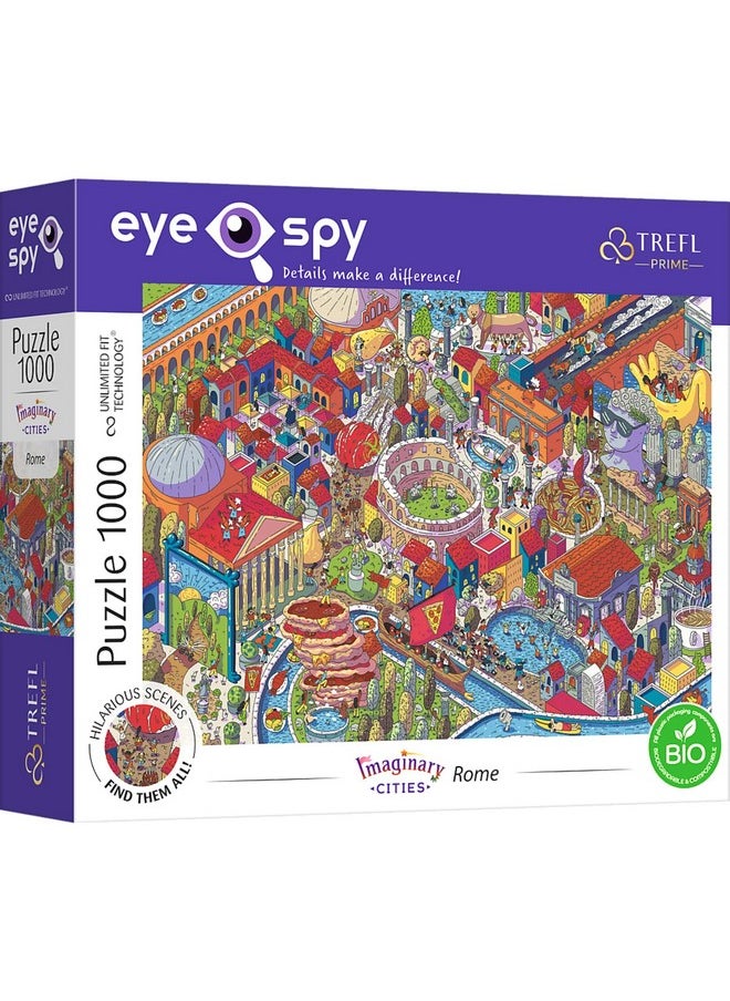 Trefl Eye-SPY Imaginary Cities: Rome, Italy 1000 Piece Jigsaw Puzzle Prime 27