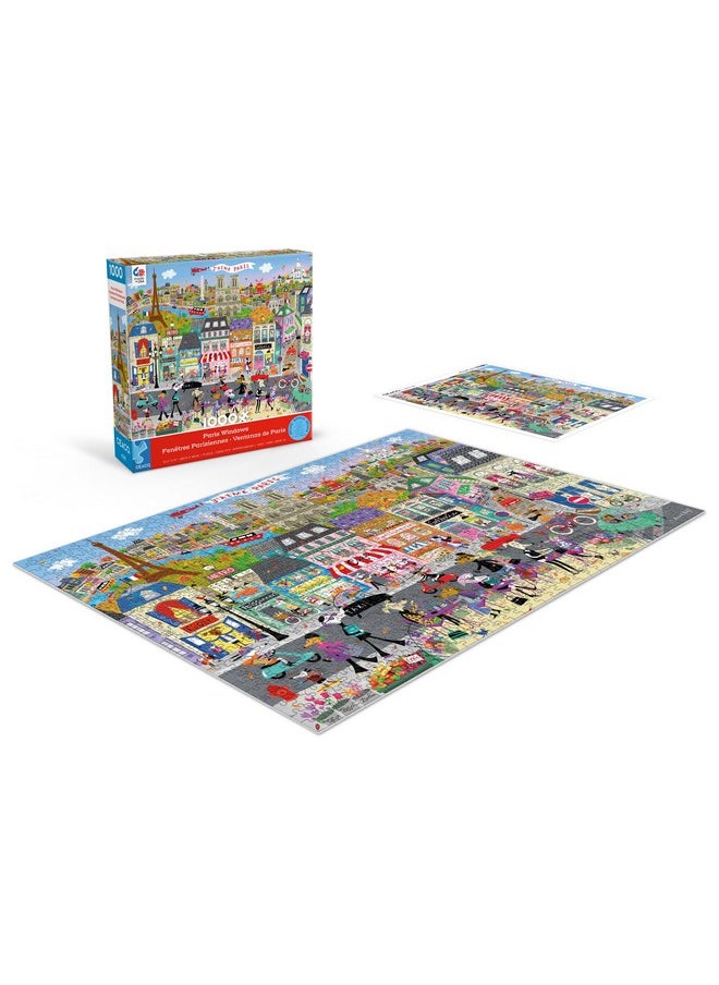 Ceaco - Shop Windows - Paris Windows - 1000 Piece Jigsaw Puzzle