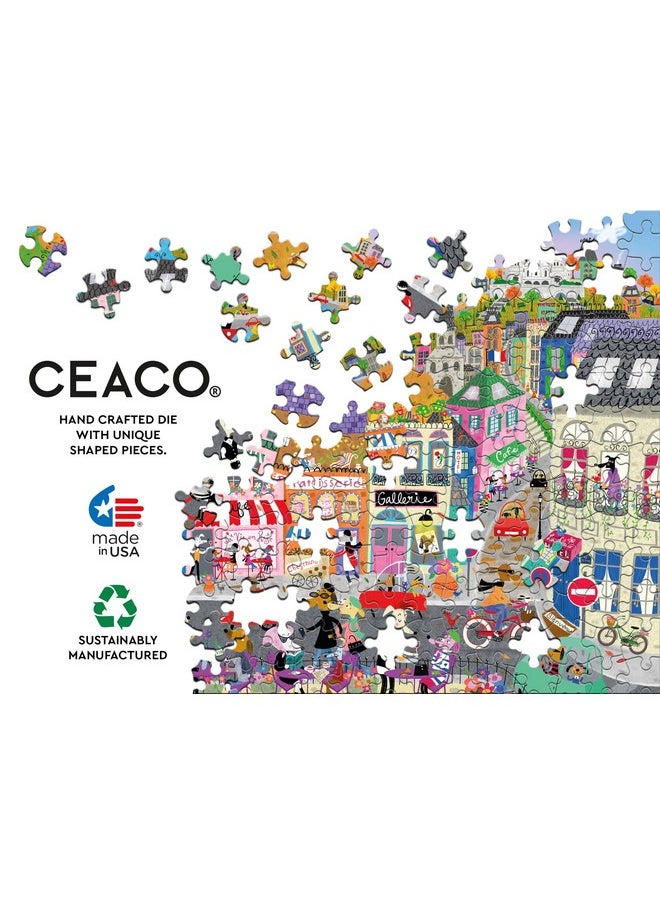 Ceaco - Shop Windows - Paris Windows - 1000 Piece Jigsaw Puzzle