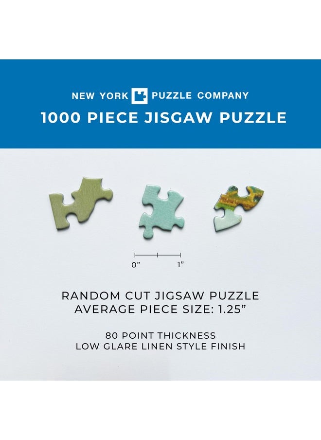 New York Puzzle Company - New Yorker Bodega Cat - 1000 Piece Jigsaw Puzzle for Family Game Nights by R. Kikuo Johnson