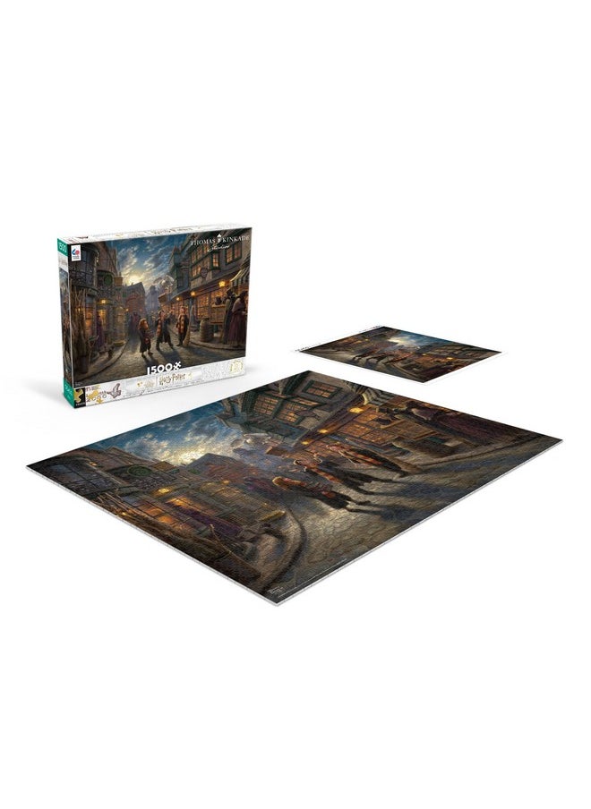 Ceaco - Thomas Kinkade - Harry Potter - Diagon Alley - 1500 Piece Jigsaw Puzzle