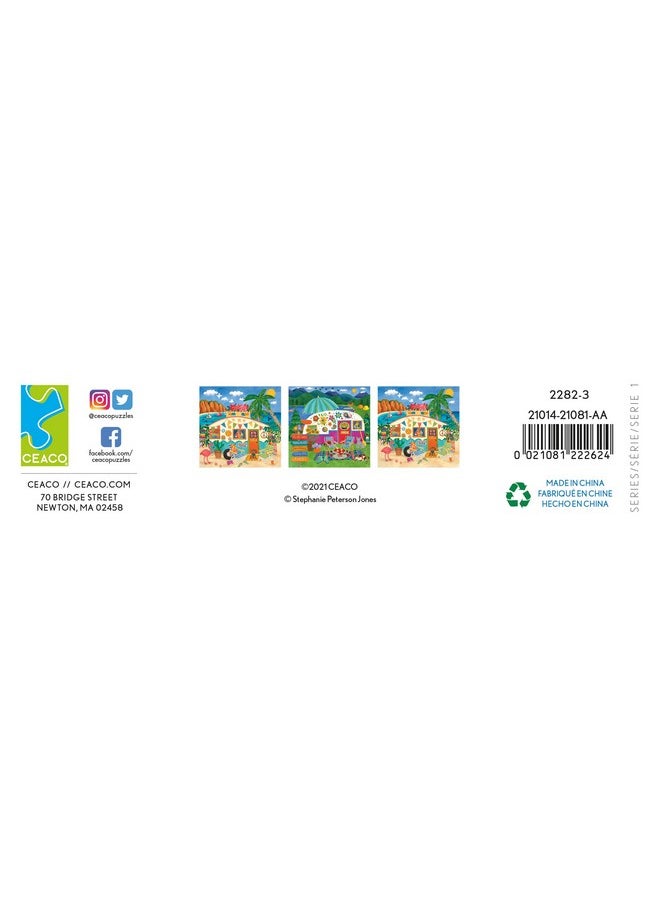 Ceaco - Happy Camper - Mountain Camper - Oversized 300 Piece Jigsaw Puzzle, 19 x 19