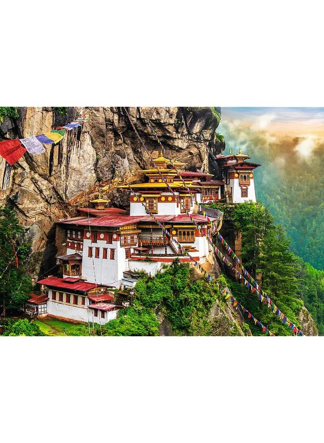 Trefl Tiger's Nest, Bhutan 2000 Piece Jigsaw Puzzle Red 38