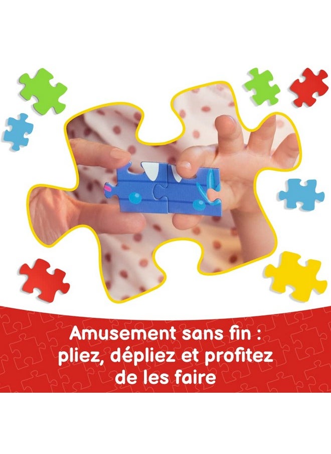 Trefl 15 Piece Jigsaw Puzzle Frame Dinosaurs Print, DIY Puzzle, Creative Fun, Classic Puzzle for Adults and Children from 3 Years Old