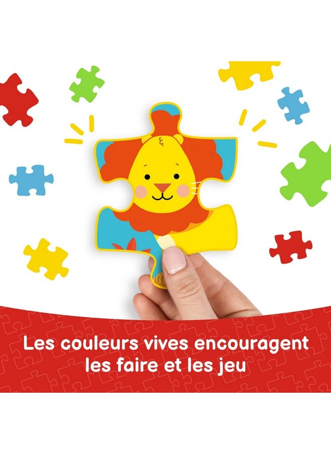 Trefl 15 Piece Jigsaw Puzzle Frame Dinosaurs Print, DIY Puzzle, Creative Fun, Classic Puzzle for Adults and Children from 3 Years Old