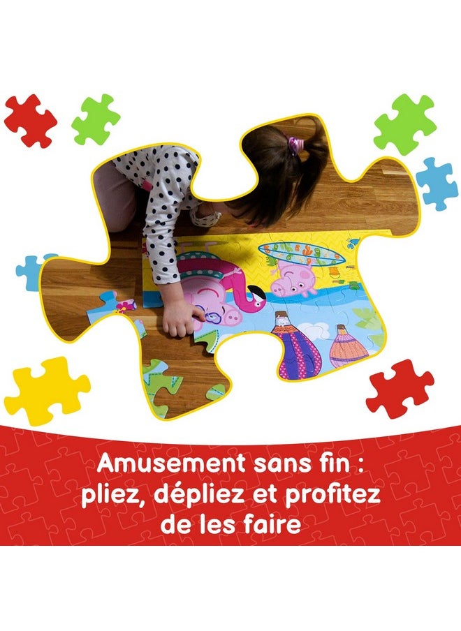 Trefl 15 Piece Jigsaw Puzzle Frame Dinosaurs Print, DIY Puzzle, Creative Fun, Classic Puzzle for Adults and Children from 3 Years Old