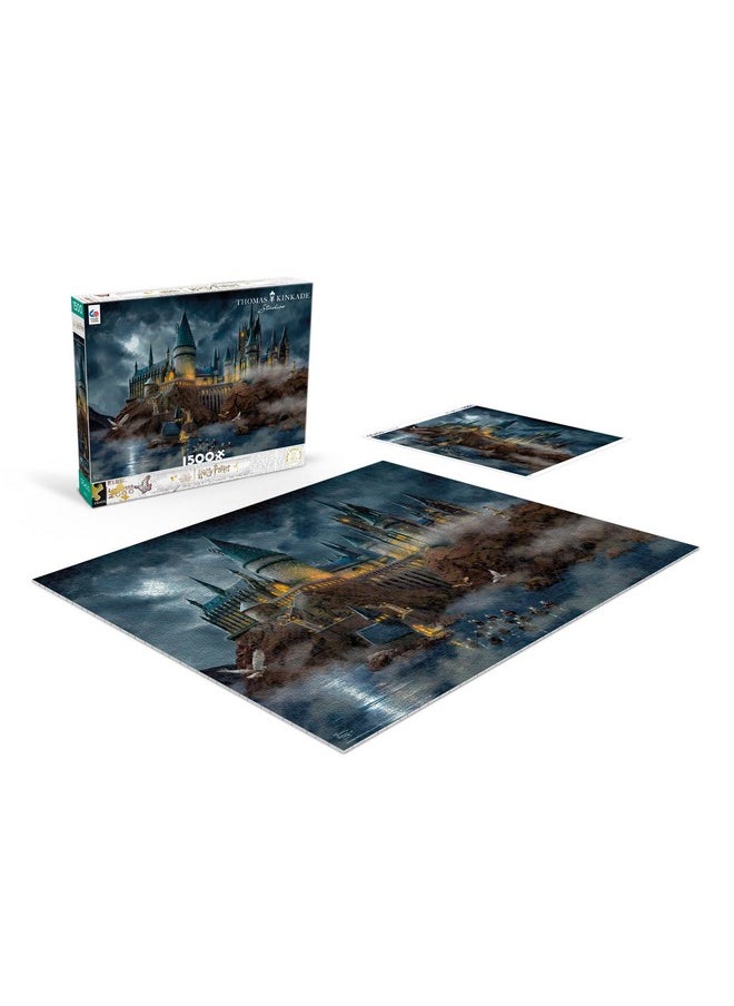 Ceaco - Thomas Kinkade - Harry Potter - Hogwart's Castle - 1500 Piece Jigsaw Puzzle