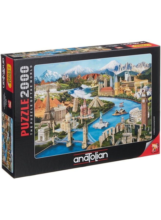 Anatolian Puzzle: 2000 Popular Landmarks Brown/a