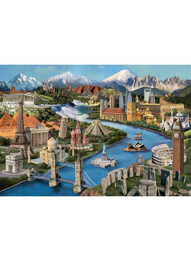 Anatolian Puzzle: 2000 Popular Landmarks Brown/a