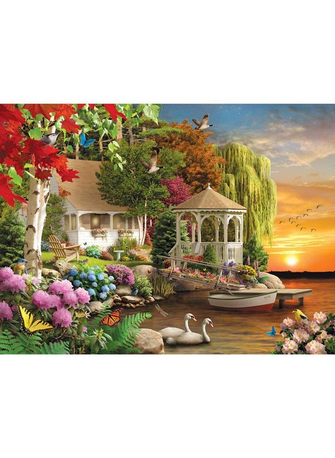 Bits and Pieces - 4-in-1 Multi-Pack - 1000 Piece Jigsaw Puzzles for Adults-Each Measures 20