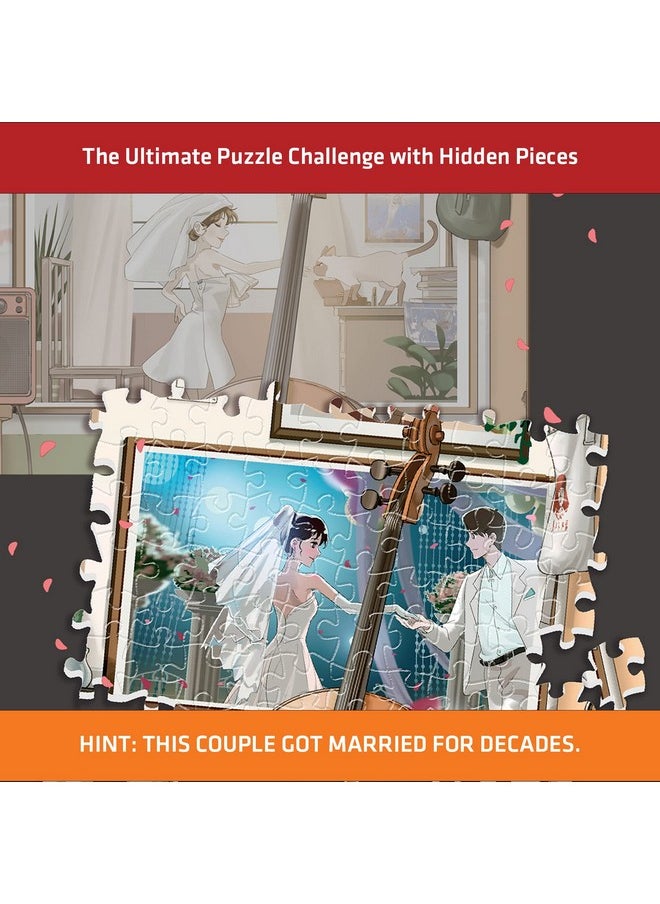 Pintoo Imagination Series Jigsaw Puzzles 2000 Piece for Adults - Maiya - Till Death Do Us Part Beautiful Plastic Puzzle for Home Decor Zero Dust Easy Storage [H2389]