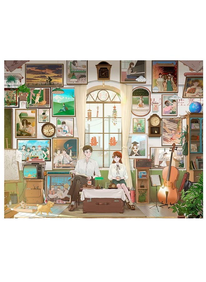 Pintoo Imagination Series Jigsaw Puzzles 2000 Piece for Adults - Maiya - Till Death Do Us Part Beautiful Plastic Puzzle for Home Decor Zero Dust Easy Storage [H2389]
