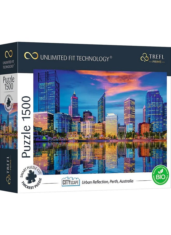 Trefl Cityscape: Urban Reflection, Perth, Australia 1500 Piece Jigsaw Puzzle Prime 33