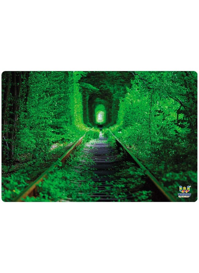 Webby Kids The Tunnel of Love Wooden Jigsaw Puzzle, 252 Pieces