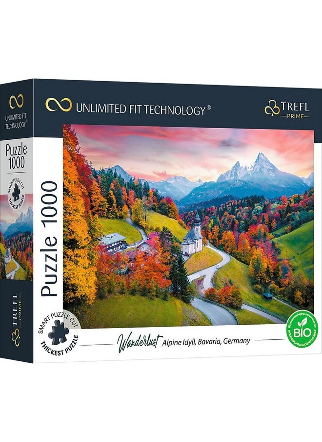 Trefl at The Foot of Alps, Bavaria, Germany 1000 Piece Jigsaw Puzzle Prime 27