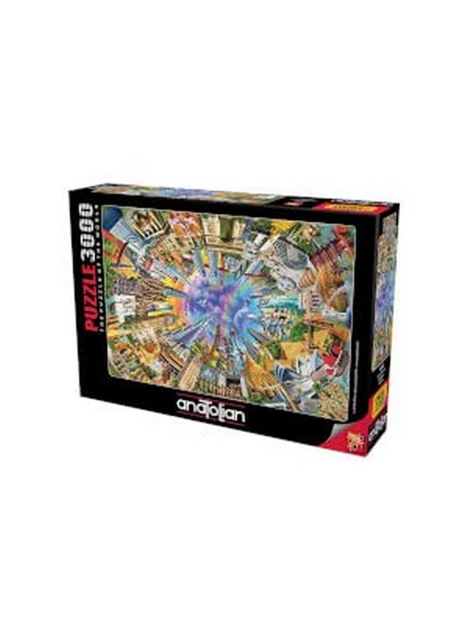 Anatolian Puzzle - 360 World, 3000 Piece Jigsaw Puzzle, #4916