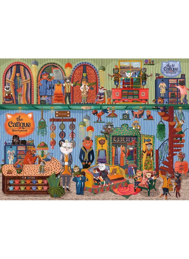 Ceaco - The Cat Boutique - 300 Piece Jigsaw Puzzle