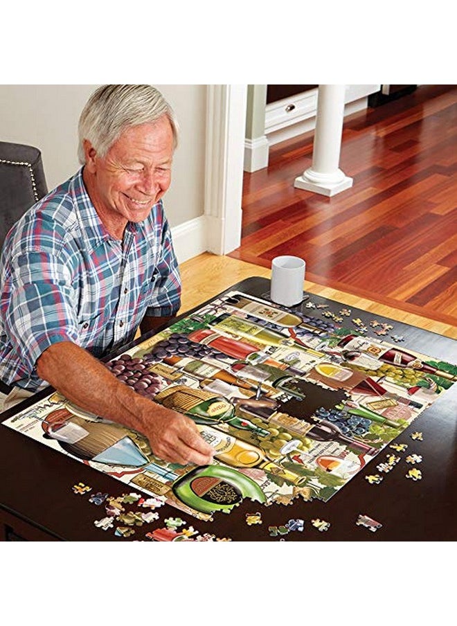 White Mountain Movie Snacks 1000 Piece Jigsaw Puzzle Collage Puzzles for Adults and Family
