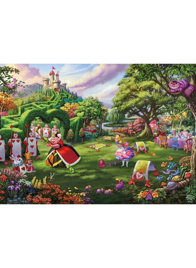 Ceaco - Thomas Kinkade - Disney - Queen of Hearts - 1000 Piece Jigsaw Puzzle