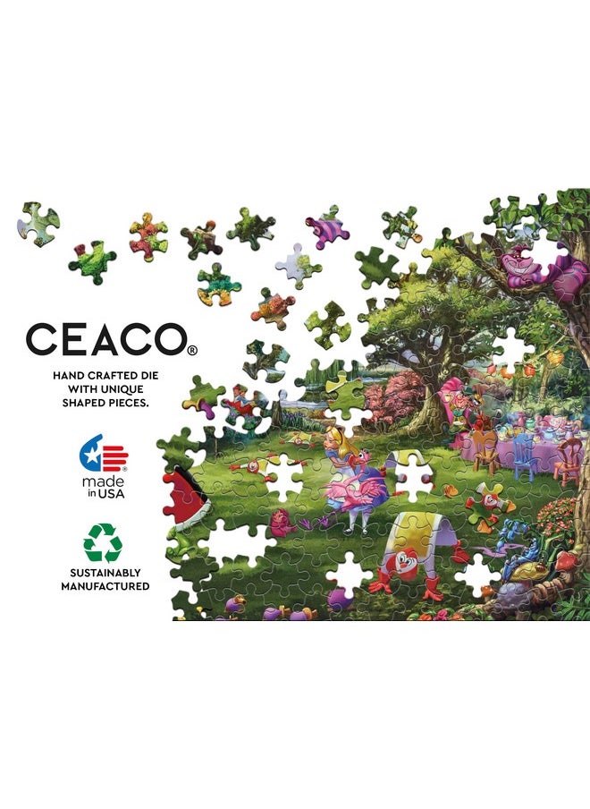 Ceaco - Thomas Kinkade - Disney - Queen of Hearts - 1000 Piece Jigsaw Puzzle