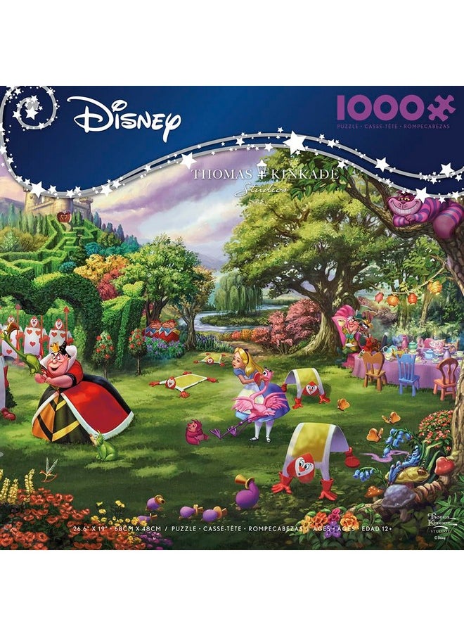 Ceaco - Thomas Kinkade - Disney - Queen of Hearts - 1000 Piece Jigsaw Puzzle