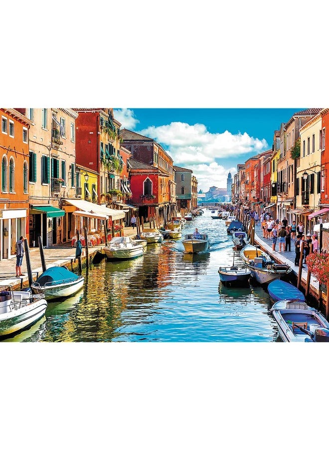 Trefl Murano Island, Venice 2000 Piece Jigsaw Puzzle Red 38