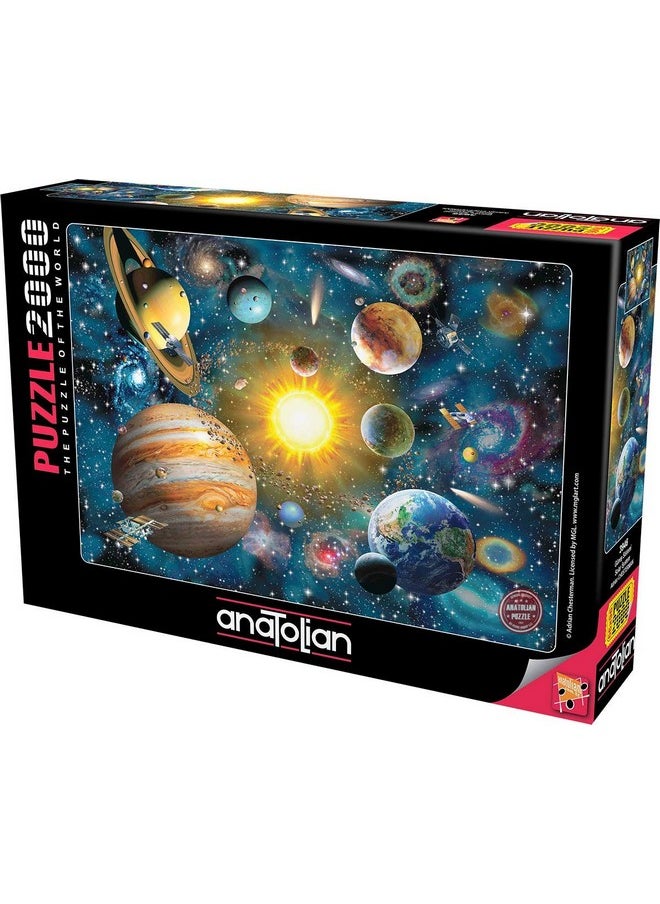 Anatolian Puzzle - Solar System, 2000 Piece Jigsaw Puzzle, Code: 3946, Multicolor