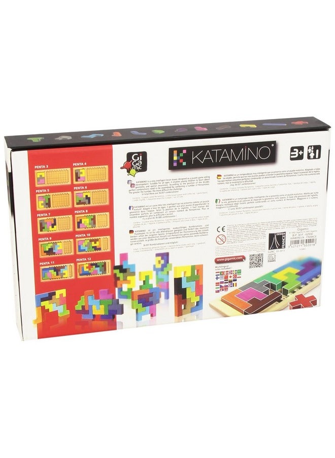 Katamino | Puzzle Game for Kids and Families | Ages 6+ | 1 to 2 Players | 10 Minutes