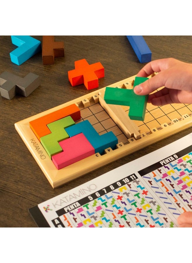 Katamino | Puzzle Game for Kids and Families | Ages 6+ | 1 to 2 Players | 10 Minutes
