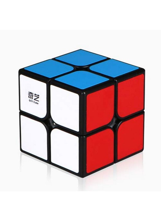 Qiyi Qidi Speed Cube 2x2- Smooth Bright-Light Sticker(Classic Colors) - 2x2x2 Puzzles Toys, The Most Educational Toy to Effectively Improve Child's Concentration and responsiveness.