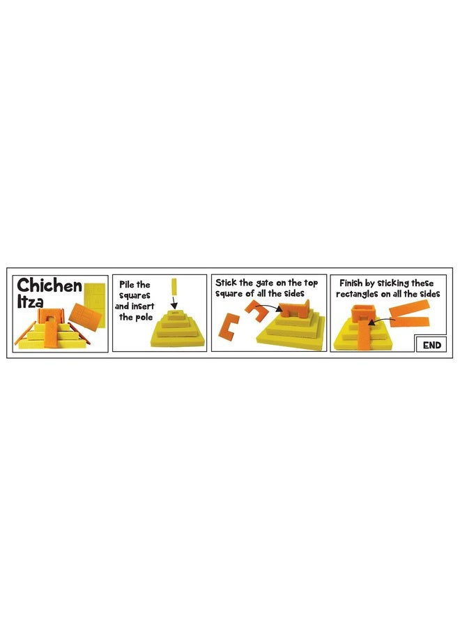Imagimake Mapology Mounments Around The World | Make 13 Miniature Models| 3D Puzzle for Kids | Birthday Gift for Girls & Boys | Educational Toys for 5,6,7,8,9 Years