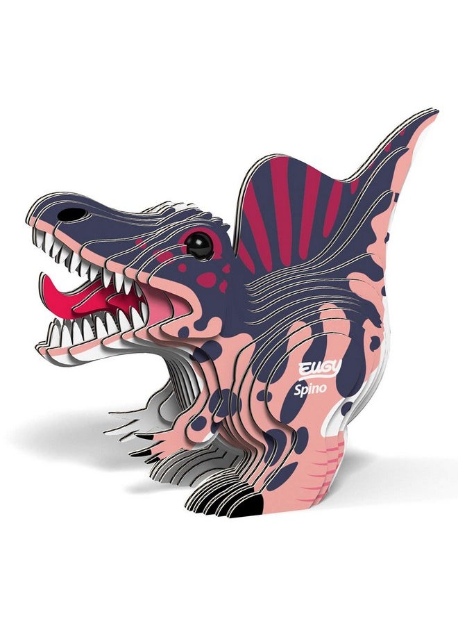Eugy Spinosaurus Dinosaur 3D Puzzle, 24 Piece Eco-Friendly Educational Toy Puzzles for Boys, Girls & Kids Ages 6+