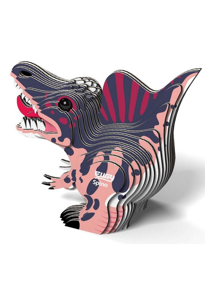 Eugy Spinosaurus Dinosaur 3D Puzzle, 24 Piece Eco-Friendly Educational Toy Puzzles for Boys, Girls & Kids Ages 6+
