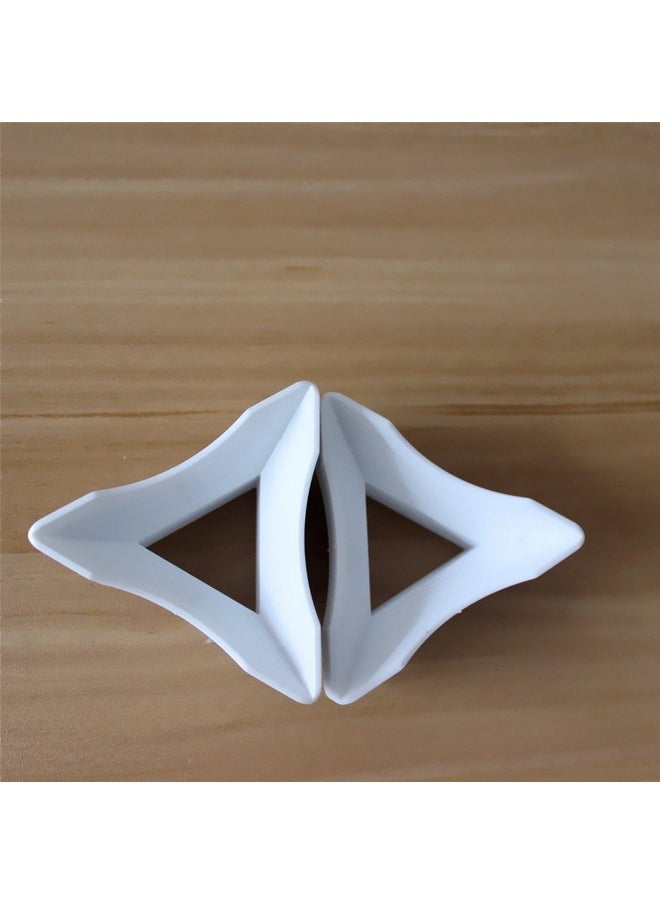 Goodplay Newest 14 pcs Cube Stand Plastic for Puzzle Cube Holder Show - White Cube Tripod