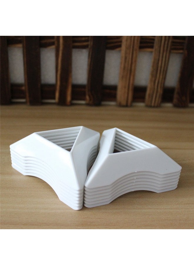 Goodplay Newest 14 pcs Cube Stand Plastic for Puzzle Cube Holder Show - White Cube Tripod