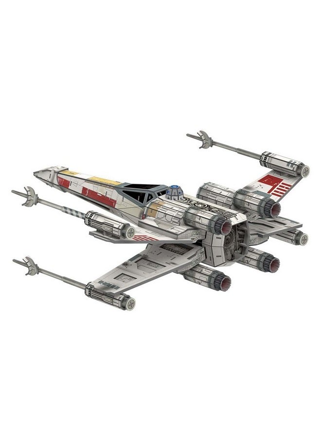 4D Cityscape Star Wars 3D Paper Model Kits (T-65 X-Wing Starfighter)