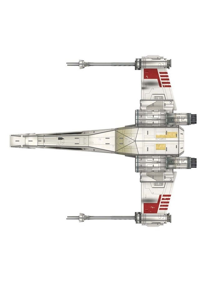 4D Cityscape Star Wars 3D Paper Model Kits (T-65 X-Wing Starfighter)