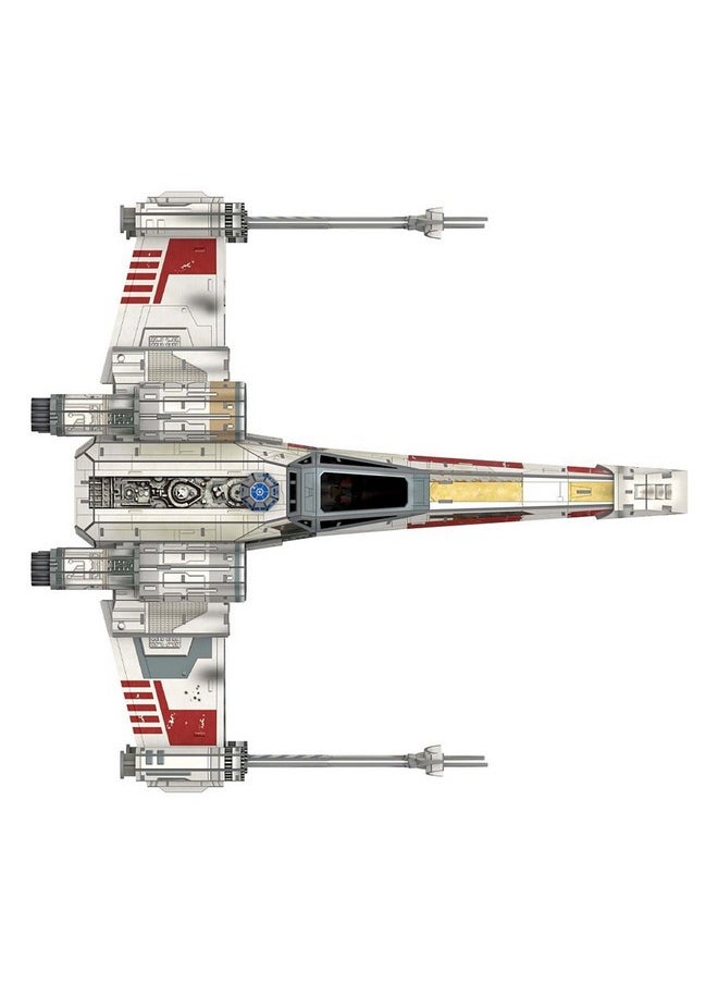 4D Cityscape Star Wars 3D Paper Model Kits (T-65 X-Wing Starfighter)