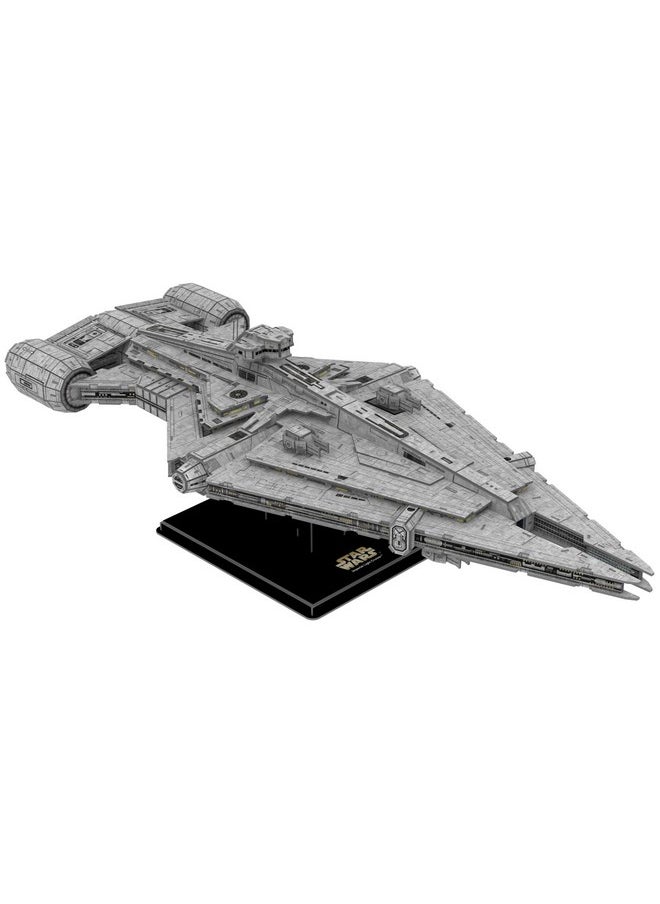 4D Cityscape Star Wars 3D Paper Model Kits (Imperial Light Cruiser)