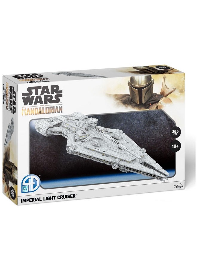 4D Cityscape Star Wars 3D Paper Model Kits (Imperial Light Cruiser)