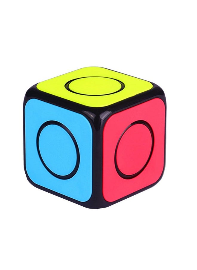 Cuberspeed Qiyi 1x1x1 Speed Cube 02 Black 1x1 Magic Cube Puzzle QiYi O2 Cube