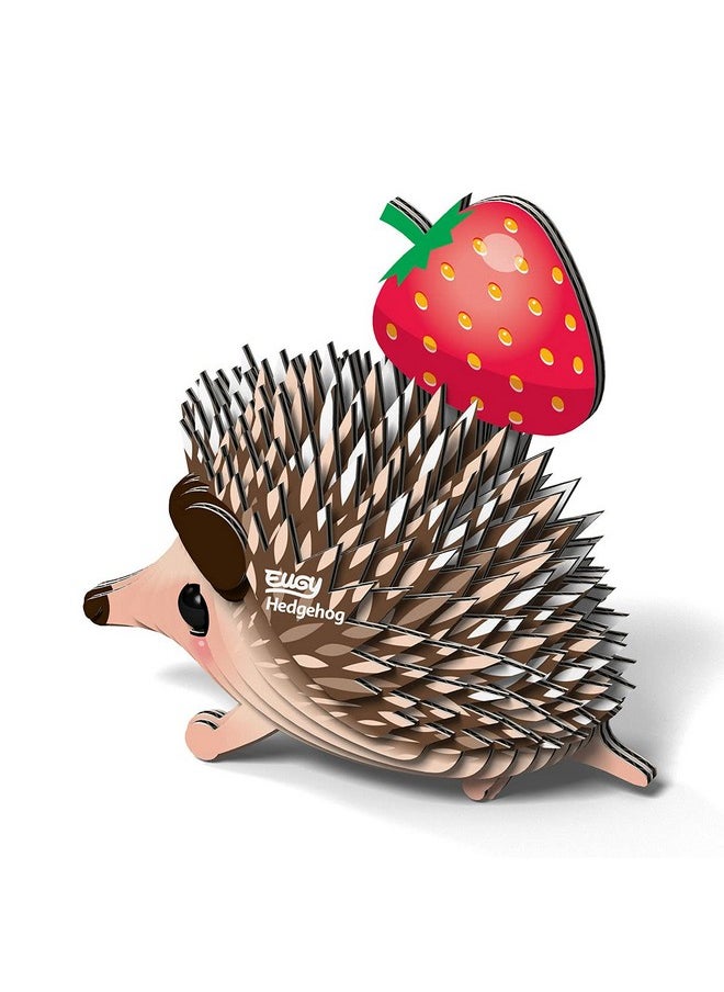 Eugy Hedgehog 3D Puzzle, 24 Piece Eco-Friendly Educational Toy Puzzles for Boys, Girls & Kids Ages 6+