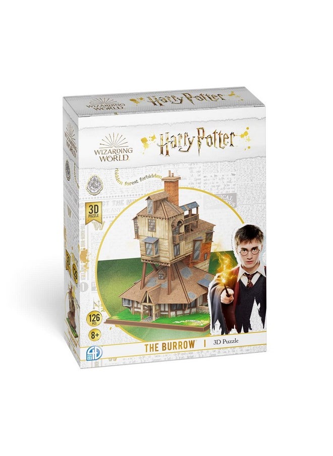 4D Cityscape Harry Potter 3D Paper Puzzles (The Burrow)