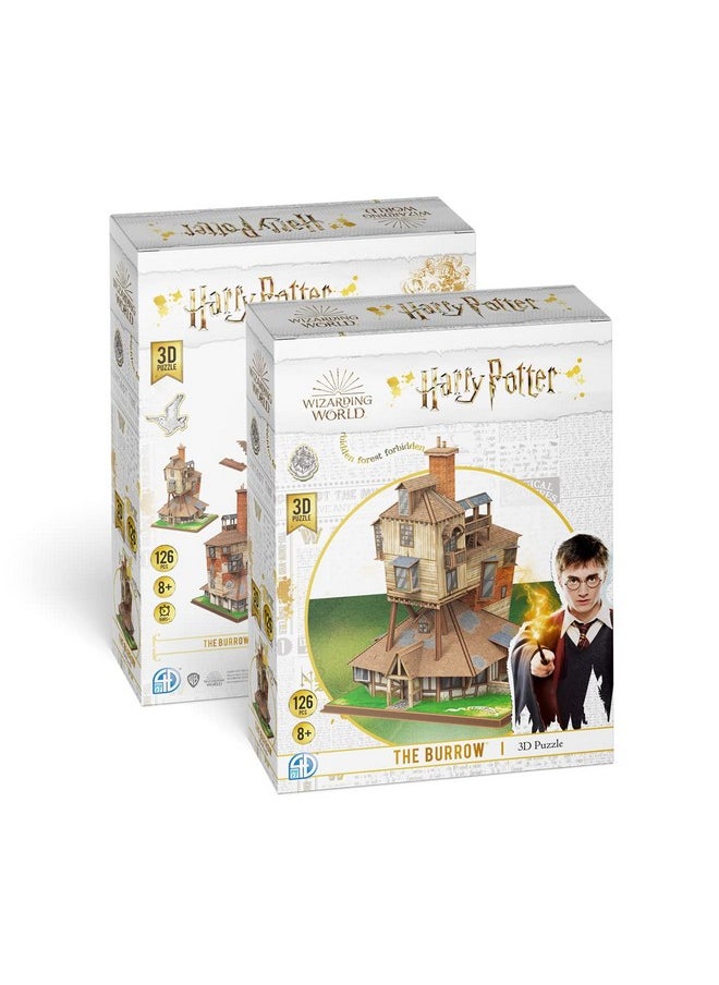 4D Cityscape Harry Potter 3D Paper Puzzles (The Burrow)
