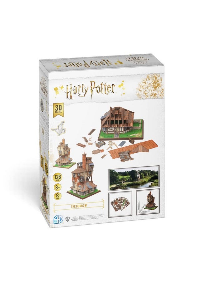 4D Cityscape Harry Potter 3D Paper Puzzles (The Burrow)