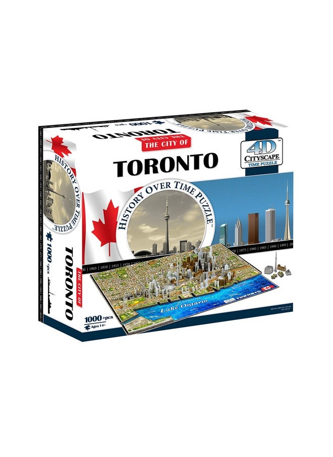 4D Cityscape Toronto, Canada Puzzle