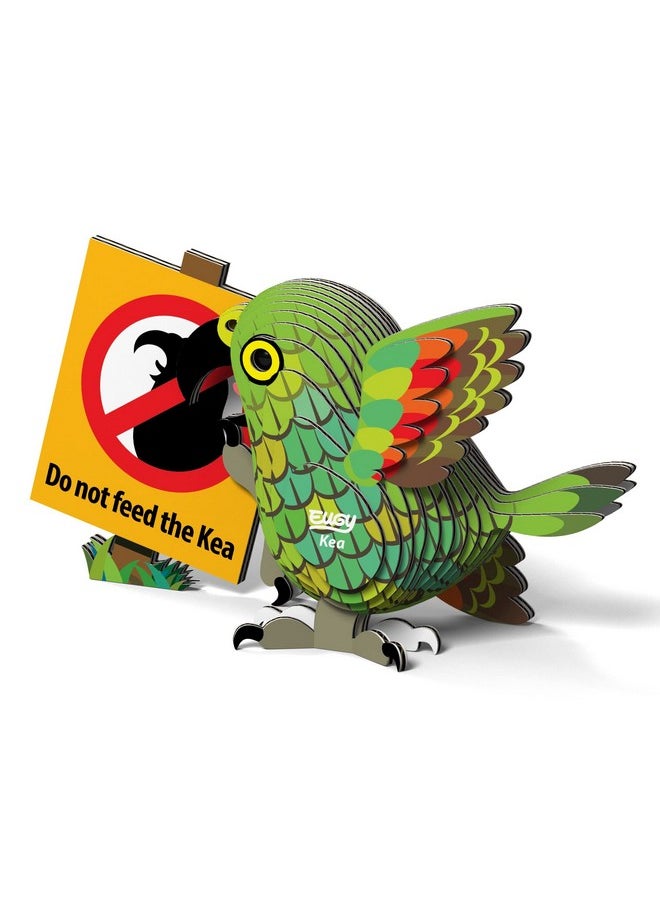 Eugy Kea 3D Puzzle, 23 Piece Eco-Friendly Educational Toy Puzzles for Boys, Girls & Kids Ages 6+
