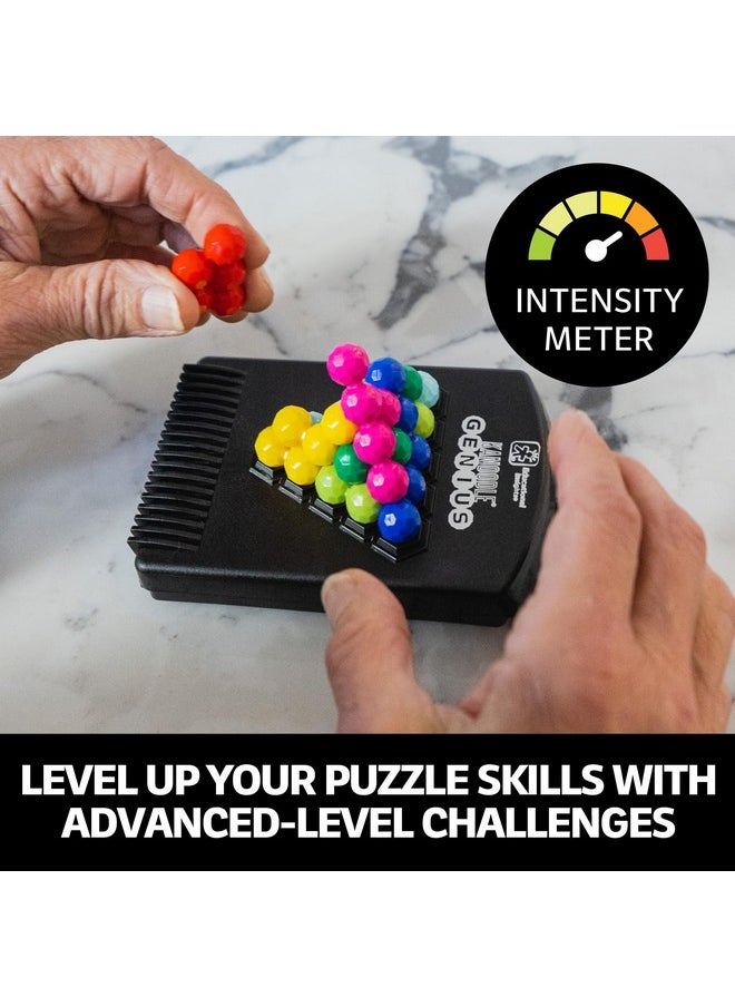Educational Insights Kanoodle Genius 3-D Puzzle Brain Teaser Game for Adults, Teens and Kids, Gift for Ages 8+, Stocking Stuffers for Kids