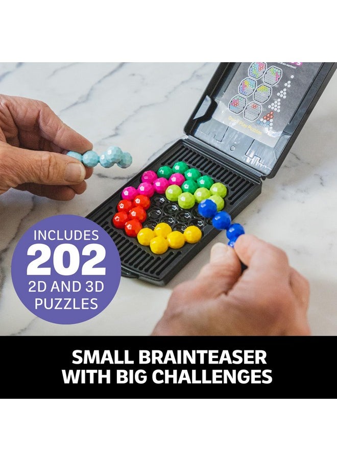 Educational Insights Kanoodle Genius 3-D Puzzle Brain Teaser Game for Adults, Teens and Kids, Gift for Ages 8+, Stocking Stuffers for Kids
