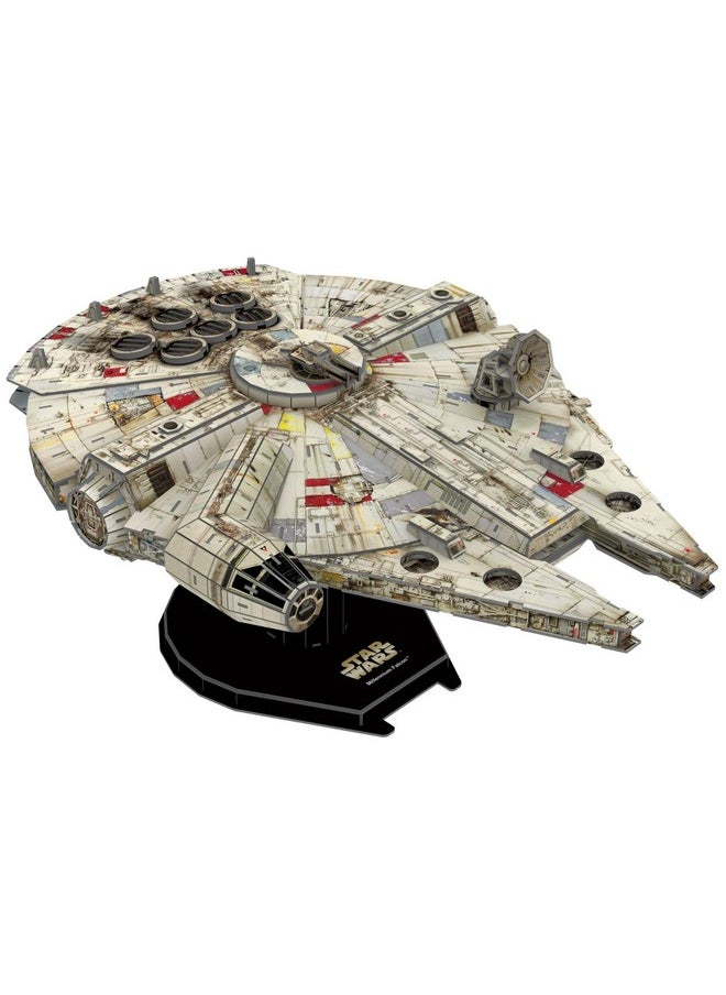 4D Cityscape Star Wars 3D Paper Model Kits (Millennium Falcon)